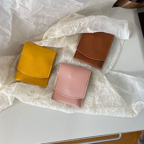 ins simple leather manicure set portable practical nail clipper nail polisher ear scoop eyebrow trimming gadget BH037