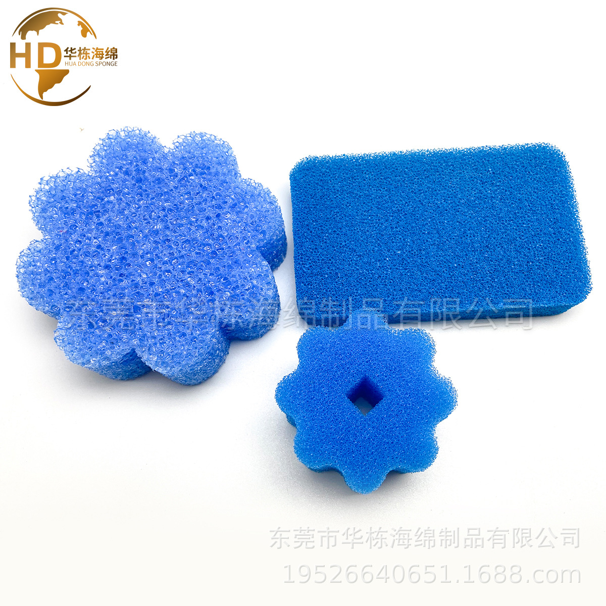 鼓风机滤棉黑色PU滤垫孔状长条海高中低密度防堵过滤海绵管除毛器