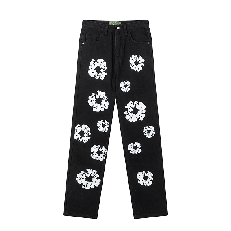 Denim Tears x Levi's 501 Cotton Wreath Jeans Black