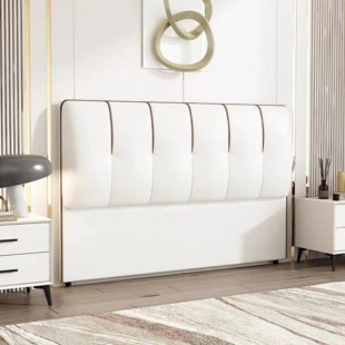2025 New Style Headboard Soft Bag Simple Modern Solid Wood Technology Cloth Backrest Leather Floor-Standing Ultra-Thin Bedside Bed Headboard