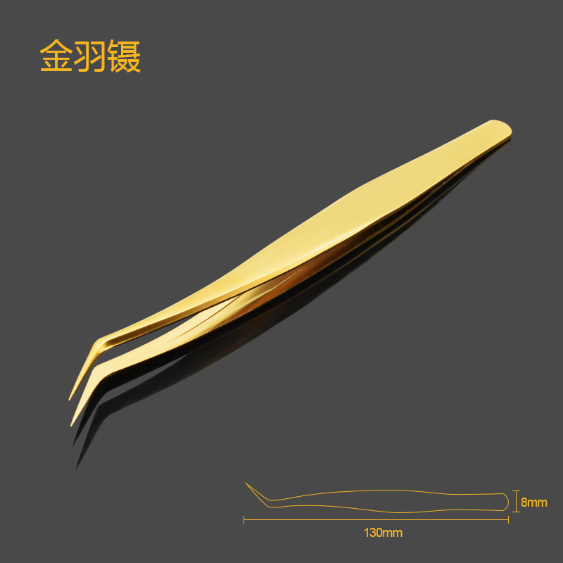 티타늄 골드 페더 클립 (가방 포장)