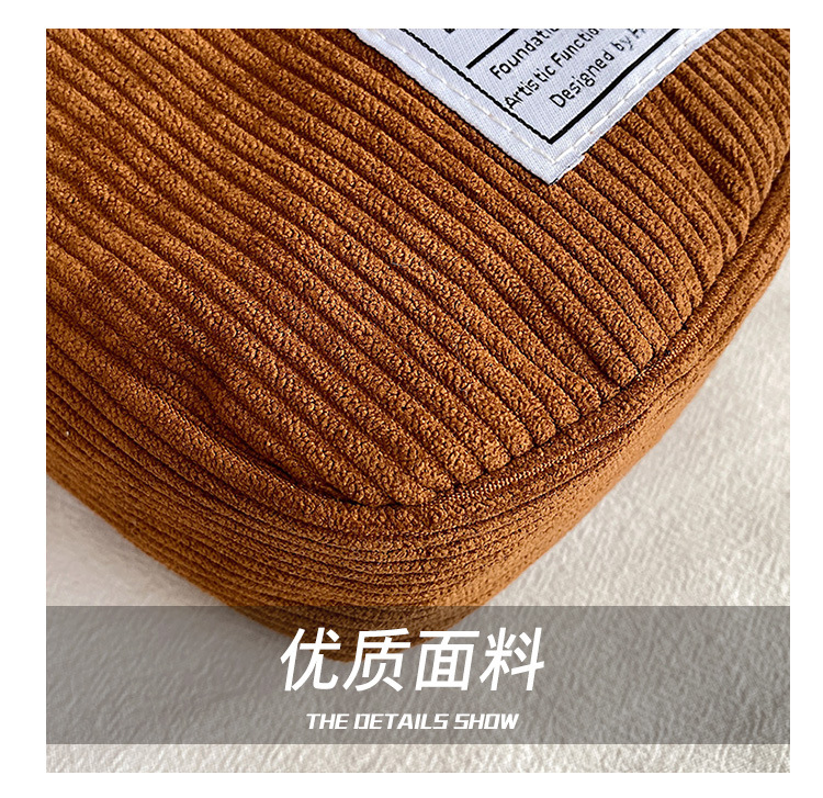 2022 Autumn/Winter new Japanese InS-style single-shoulder bag, crossbody bag, corduroy bag, mini phone bag, loose change bag undefined