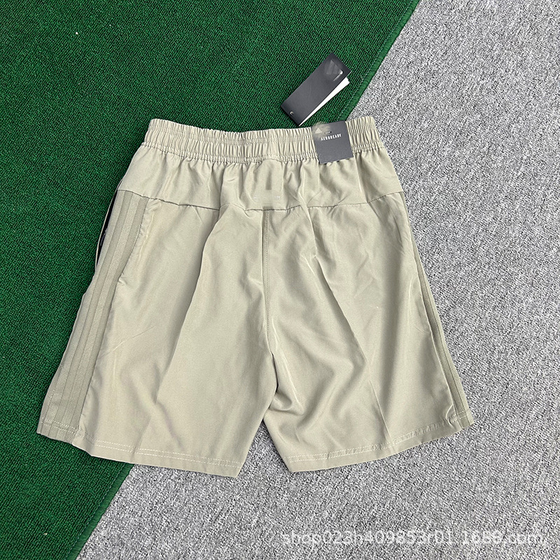 Pantalones cortos de secado rápido para hombres ligeros y transpirables, pantalones casuales de cinco puntos para hombres, deportivos de tejido resistentes al desgaste para hombres, verano nuevo