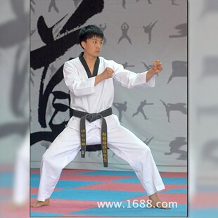 Chen Hong Taekwondo Professional Competition Robe Taekwondo Training Uniform Breathable Hole Splicing Small Raindrops Light and Soft