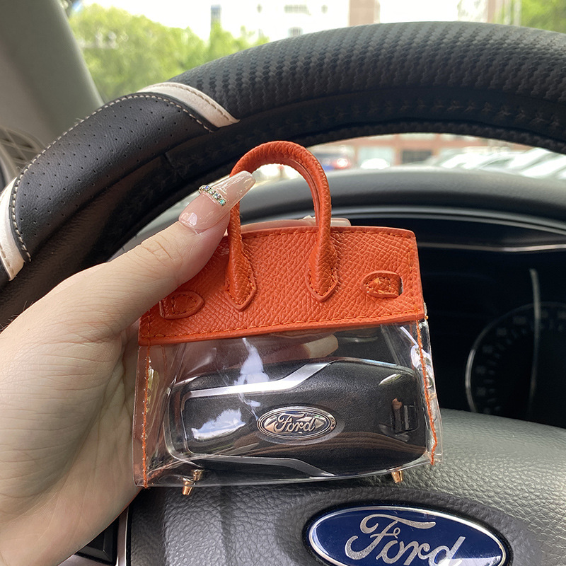 Funda para llaves de coche para mujer de celebridades de Internet 2023 nuevo coche exquisito llave universal mini bolso monedero