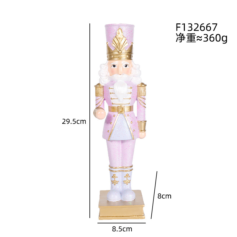 新款圣诞老人雪人摆件跨境家居装饰品圣诞节礼物树脂工艺品批发|undefined