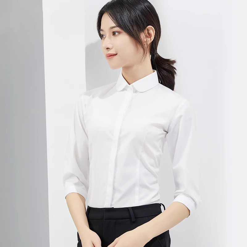 흰색 (둥근 목)