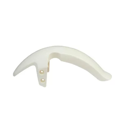 Motorcycle Fender – Fiber Front Wheel Mudguard - u1-front-mudguard-colorless-white-embryo