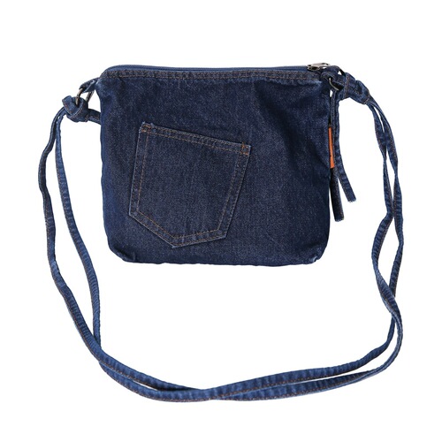 Sustainable Boho-Chic American-Style Tote Bag 2025 Summer: Smart Camp Denim Bucket Bag for Commuting, Large-Capacity Canvas Design
