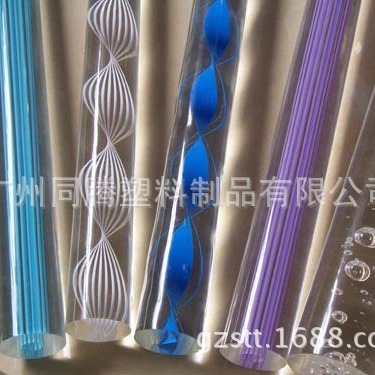 供应有机透明圆棒高质量气泡棒现货颜色棒量大从优扭纹棒 PMMA