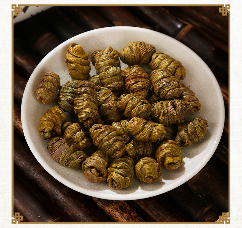 Shi Hu Feng Dou (Dendrobium officinale) — 4-Year Huoshan Tiepi Dried Stems, Food Herb quality and texture