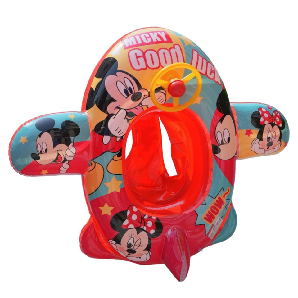 Flotador con Asiento y Volante Infantil de PVC, Inflable y Anti-vuelco para Piscinas image 9