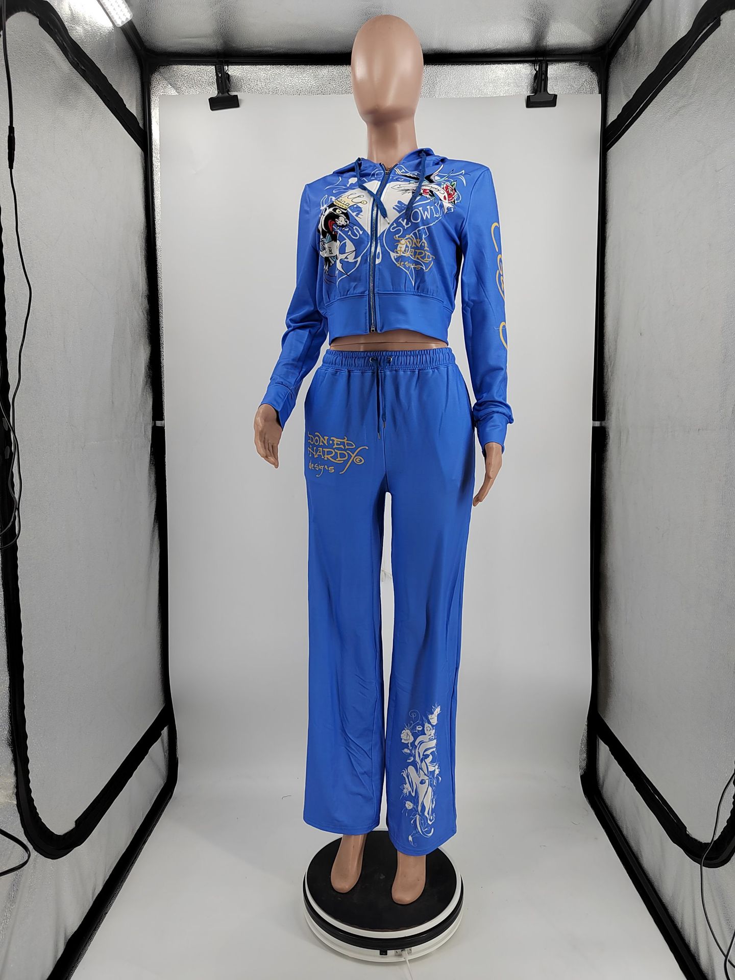 Women's Clothing women's spring and autumn positioning printing suit_voghion.com