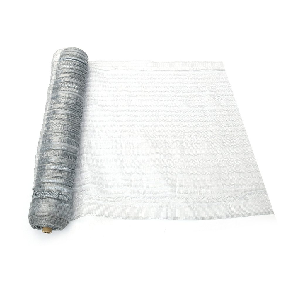 全新料银灰色遮阳网苏尔寿片梭织机抗老化农用平织遮光网厂家订制