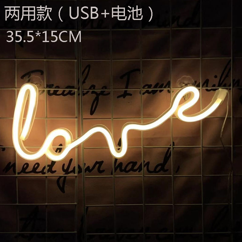 Lámpara LED con forma de flamenco, cactus, nube, neón, luna y relámpago, luz nocturna decorativa