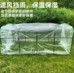 冬季植物防冻罩家庭园艺温室小棚花卉绿植物遮阳保温棚遮雨房保护