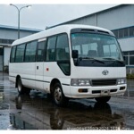 外贸出口二手精翻新25座汽油客车EQ6668LT6D1型中巴客车 厂家直销