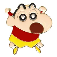 Crayon Shin Новая брошь-значок из сплава, милая японская булавка, аксессуары для мужской пары, окружающие женские украшения с защитой от света