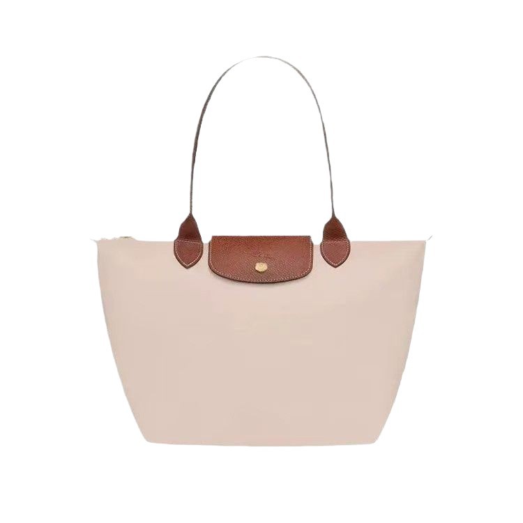 Longxiang Classic Nylon Dumpling Bag Large Capacity Tote Bag Shoulder Crossbody Bag Foldable Fashion Commuter Women's Bag - Thumbnail 5