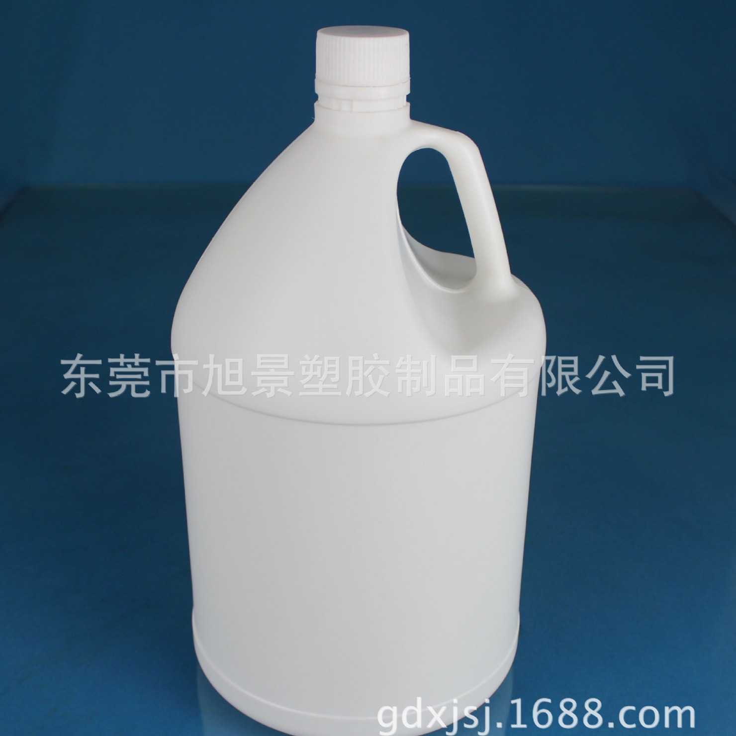 厂家批发5公斤铁氟龙涂料桶 5L圆形提手加仑桶塑料桶