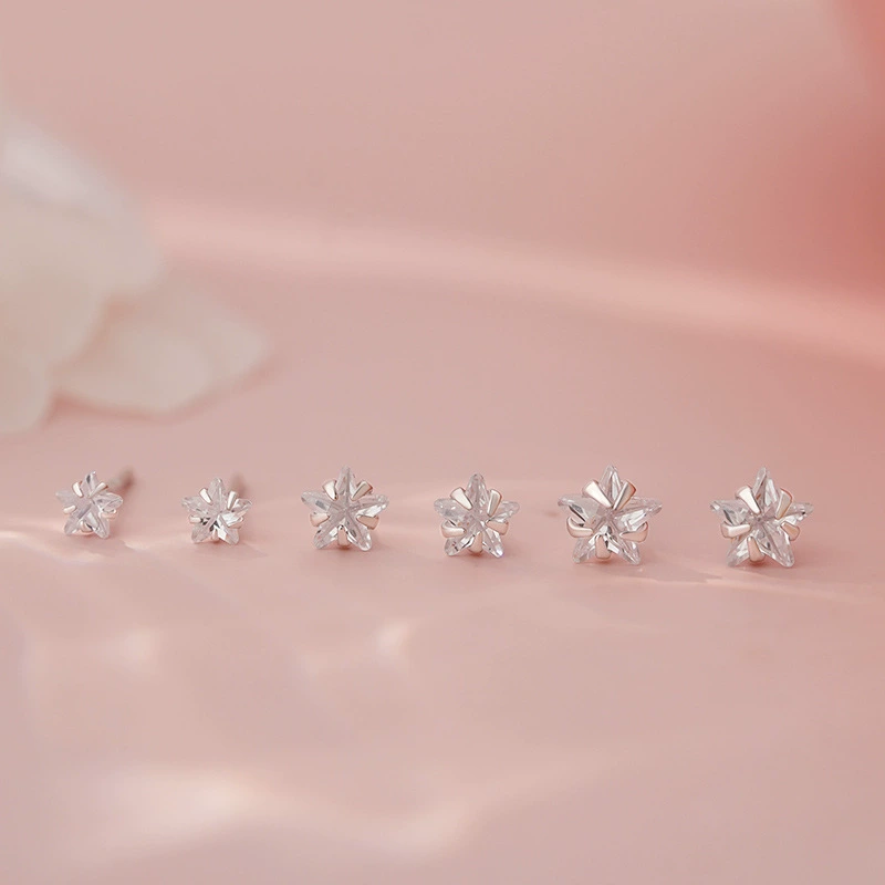 Серебряный браслет и серьги-«куй» милый стиль light luxury, высокий качественный стиль