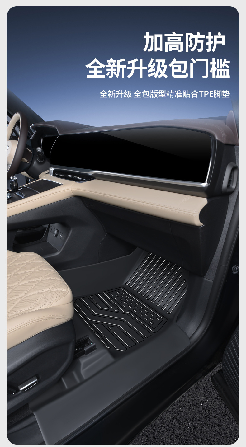 TPE Floor Mats for Geely Xingyue L 2019-2025