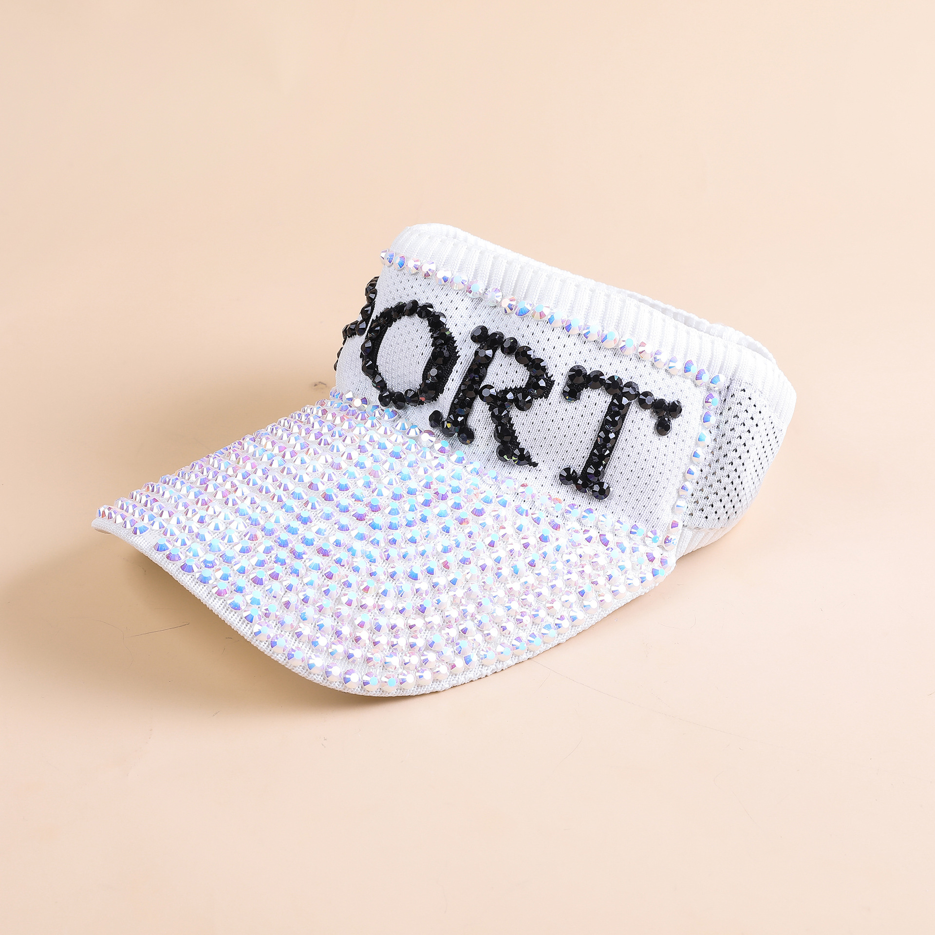 Estilo coreano sombrero superior vacío de las mujeres deportes al aire libre sombrero de Sol de punto de hilo de algodón enarbolado gorra carta gorra de béisbol 2022 Nuevo