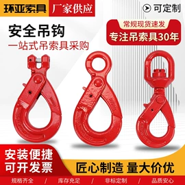 吊钩、抓钩;连接环;起重钳