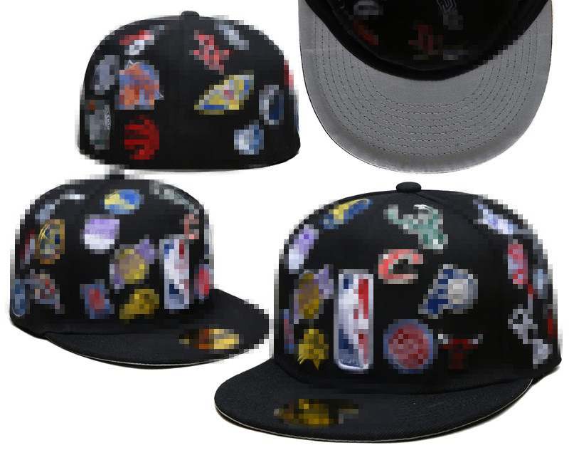 新款L-A N-Y棒球帽字母刺绣嘻哈帽尺寸帽时尚帽子Fitted cap T-38|undefined