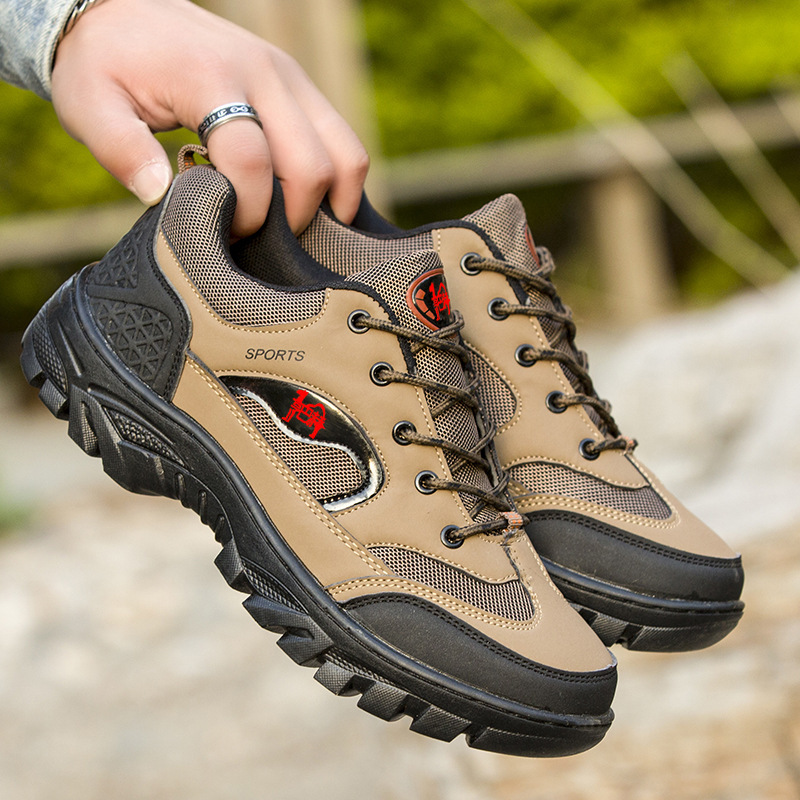 Large Size Men's Shoes Outdoor Mountaineering Sneakers 2023 Spring and Summer Men's Breathable Spot Shoes Men's Low-Top Workwear Shoes Large Size Men's Shoes Outdoor Mountaineering Sneakers 2023 Spring and Summer Men's Breathable Spot Shoes Men's Low-Top Workwear Shoes