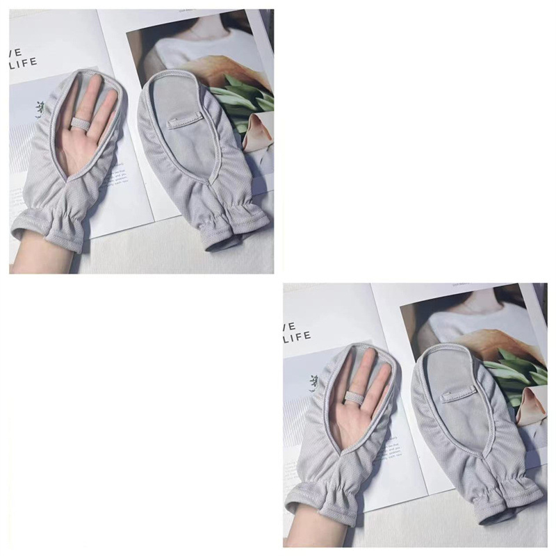 그레이 + 그레이 (2쌍) 자외선 차단 장갑