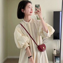 红色迷你小包包女2024新款mini马鞍包斜挎单肩包今年流行小众