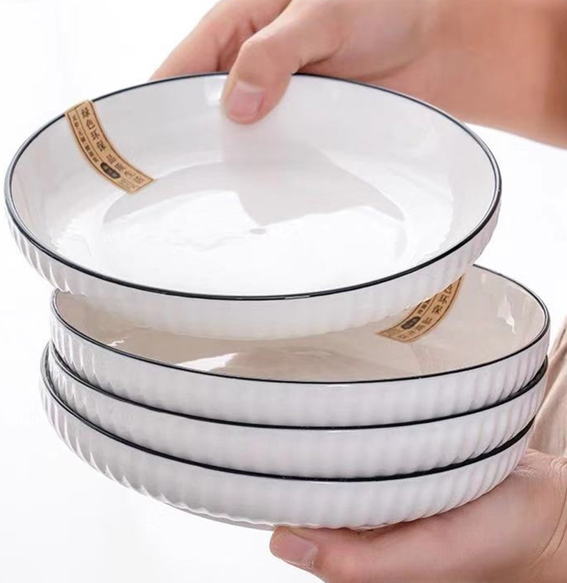 Nordic creative ceramic dish tableware n...