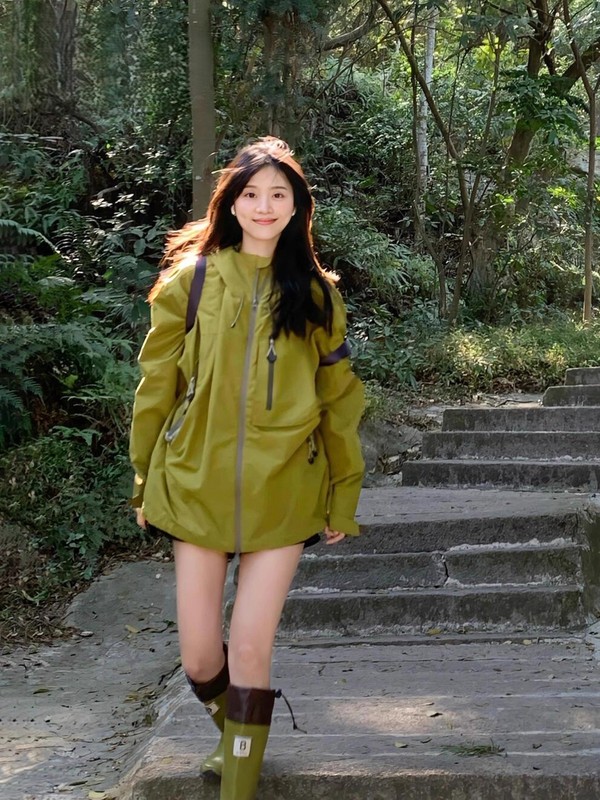 啄木鸟冲锋衣男女同款2025新款户外防风防水超好看徒步登山服外套|undefined