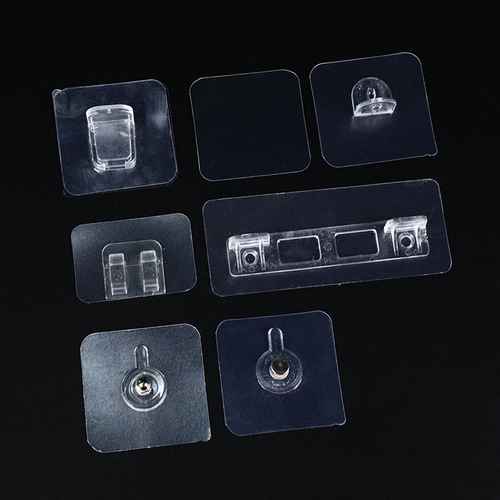 Photo frame hook without punching and pasting partition support load-bearing triangle support piece traceless hook adhesive strong load-bearing