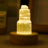 The tower height is about 6.5CM [6cmUSB LED warm light]
