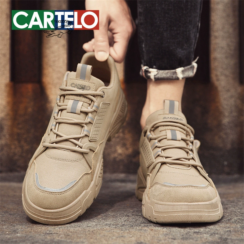 Мужская обувь 2025 весна и осень новая спортивная обувь на открытом воздухе альпинистская обувь низкая баня Martin сапоги ретро дикая обувь