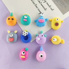 手机壳DIY树脂配件 发饰冰箱洞洞鞋卡通怪兽手工制作材料滴胶奶油