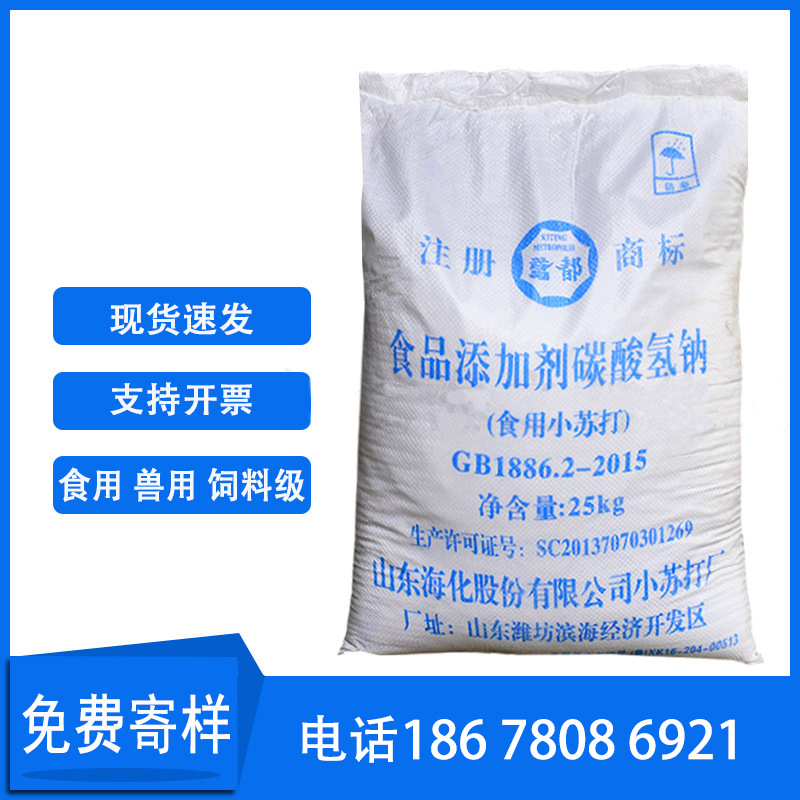出售山东食品疏松剂用食用清洁去污用饲料碳酸氢钠小苏打