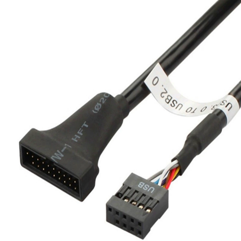 USB2 0 до USB3.0 кабель данных 9pin на 20pin Public Plug-in пылящийся USB3 0 Rap a 2.0 rpm проводка