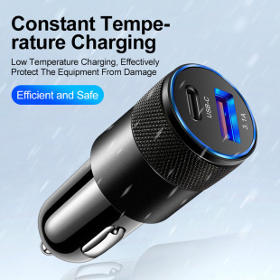 Pd USB Car Charger 66W Super Fast Charging Car Charger Adapt