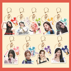TWICEアクリルキーホルダーキーペンダント周辺同モデル