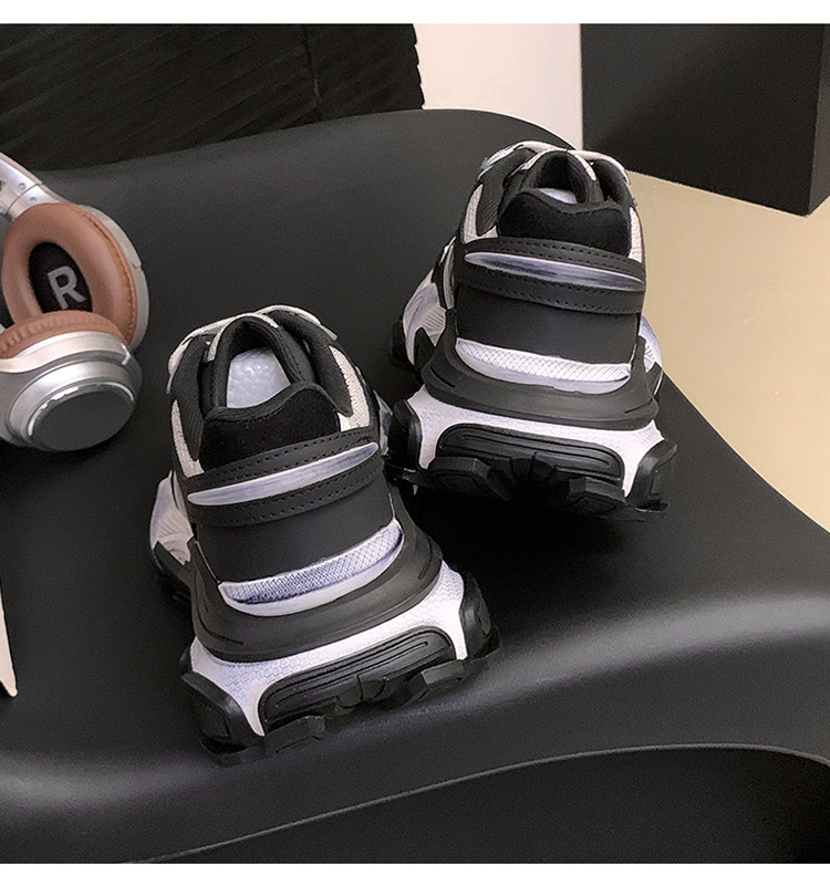 Nuove scarpe alla moda per papà di celebrità di Internet 2025, suola spessa, altezza crescente, comode, versatili e casual_voghion.com