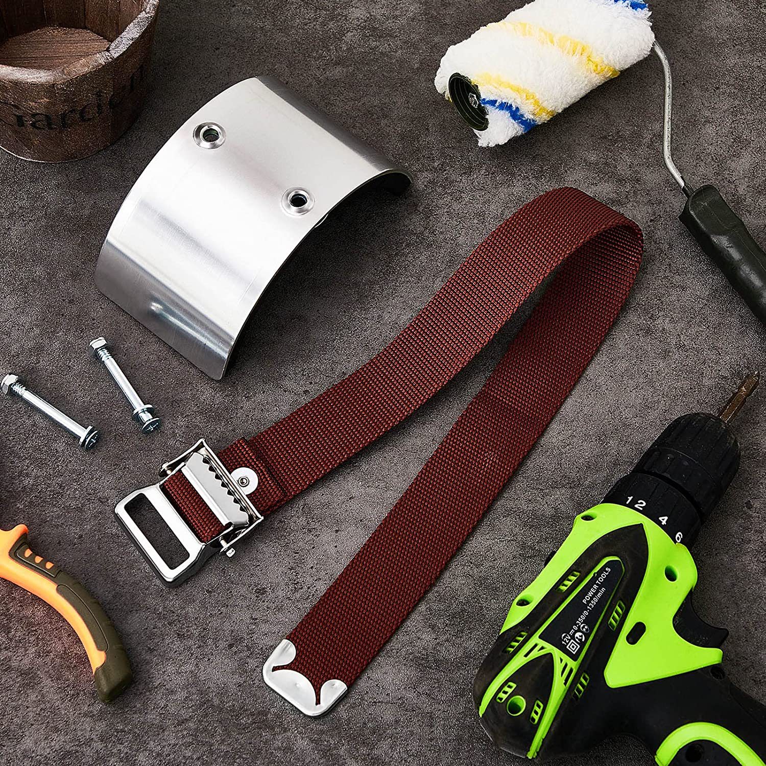 脚架固定绑带配件 石膏板高跷腿袖口腿带零件