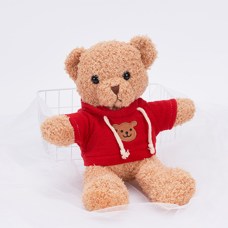 Sudadera de oso de peluche, suéter de oso, almohada de oso, muñeco de oso de peluche, juguete de peluche, logotipo de transferencia térmica