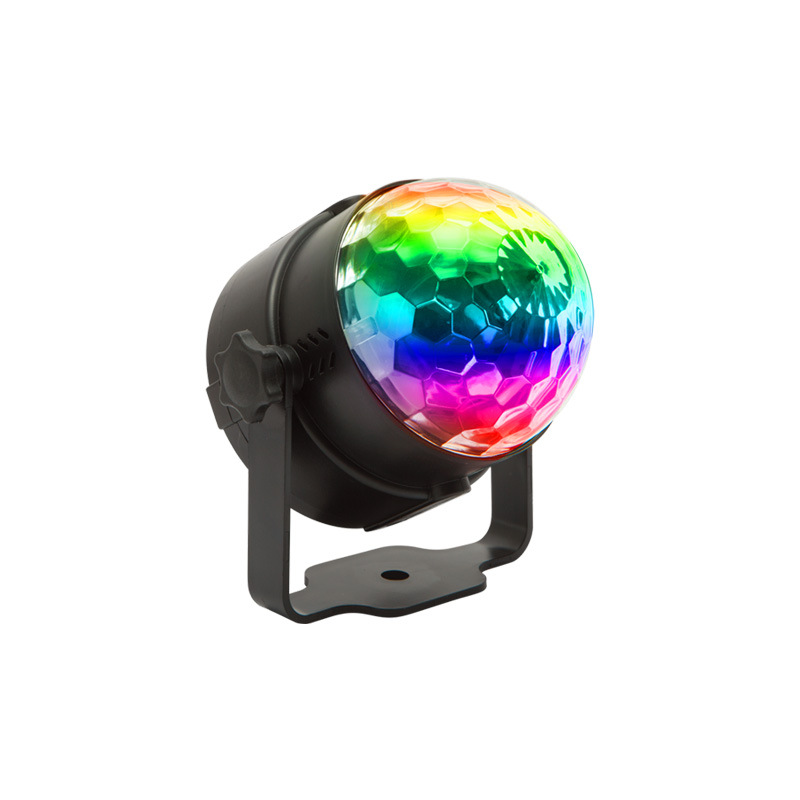 Control remoto LED pequeña bola mágica control de voz mini bola mágica de cristal RGB colorido luz del disco etapa KTV bar Luz