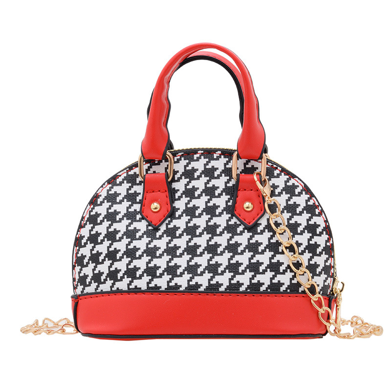 Estilo coreano ins nuevo bolso de los niños bebé mini retro Shell bolso estilo occidental chica crossbody accesorios bolsa