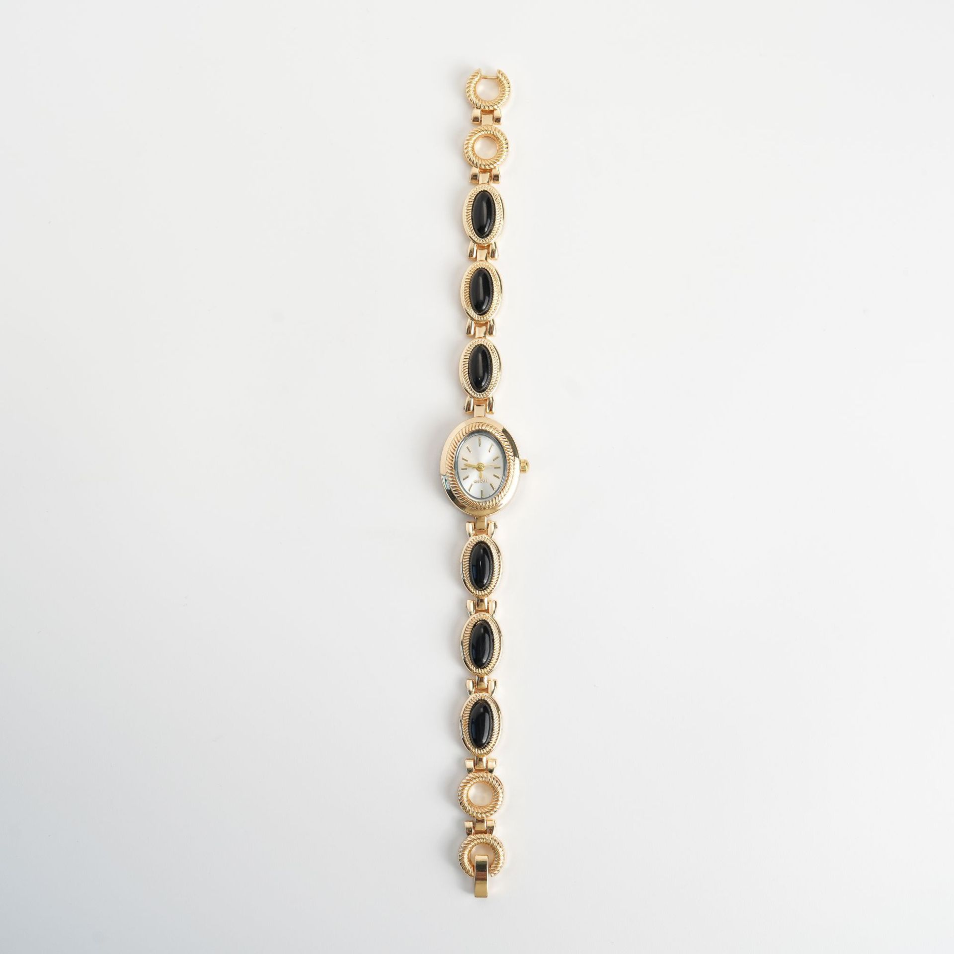 In Stock Wholesale Tiger Eye Stone Bracelet Watch Decoration Women's Quartz Watch Vintage Watch Niche Retro Watch