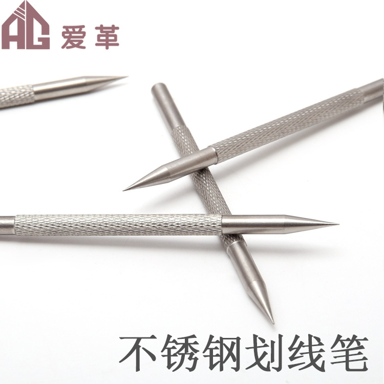 DIY手工皮艺工具皮雕划线笔 印花压擦器 皮雕笔铁笔 描线笔