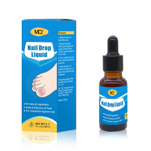 MQ Nail Drop Liquid 20ml box, cross-border supply, nail liquid, dropper liquid manufacturer dropshipping